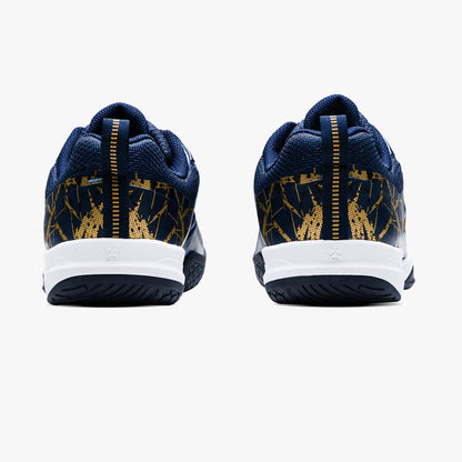 Hundred Blade Pro Badminton Shoes | Navy/Gold