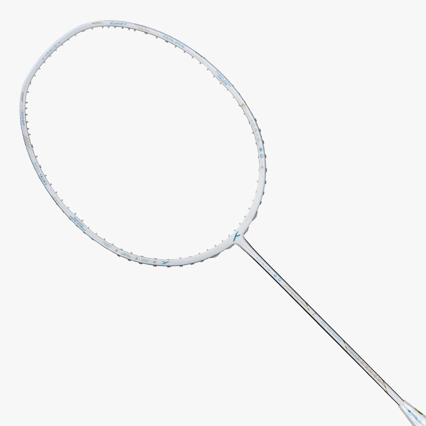 Hundred Ioniq 80 Limited Edition Badminton Racket (Unstrung) | White/Blue