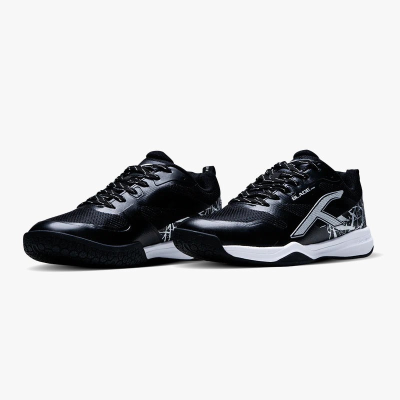 Hundred Blade Pro Badminton Shoes | Black/Silver