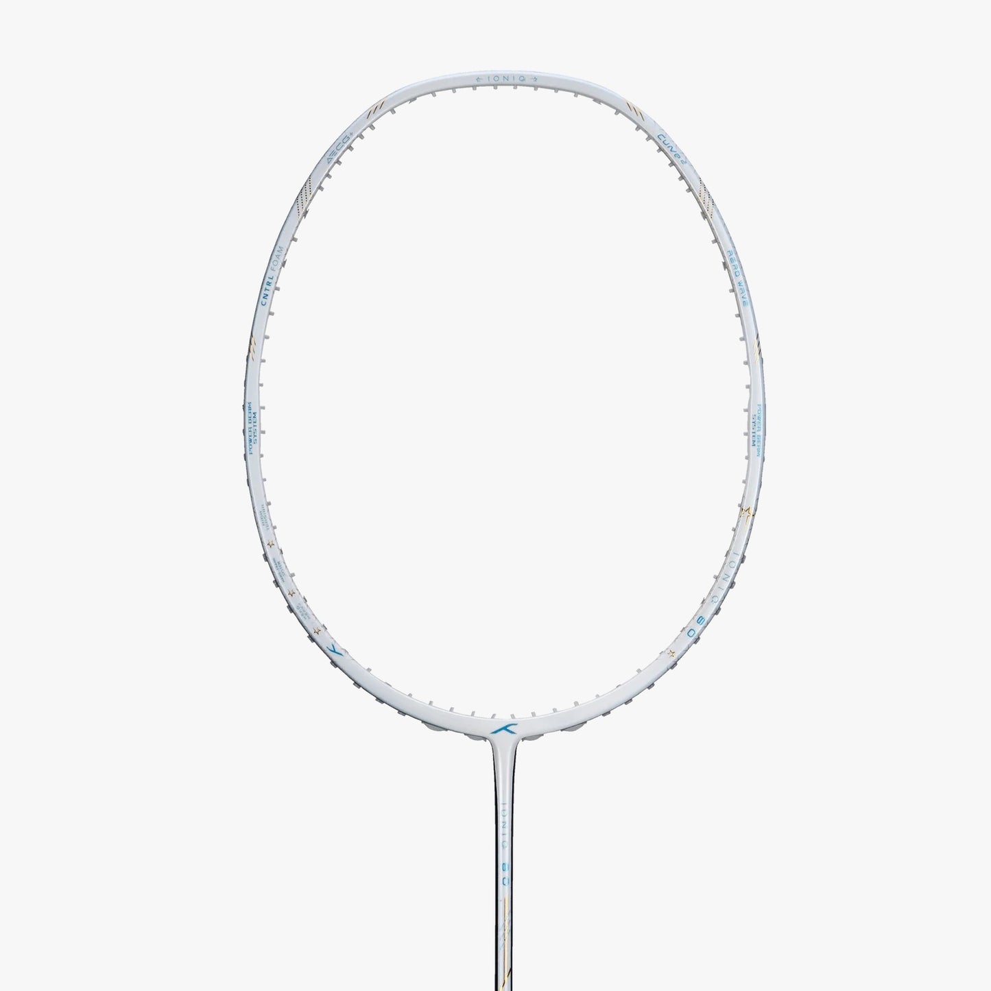 Hundred Ioniq 80 Limited Edition Badminton Racket (Unstrung) | White/Blue