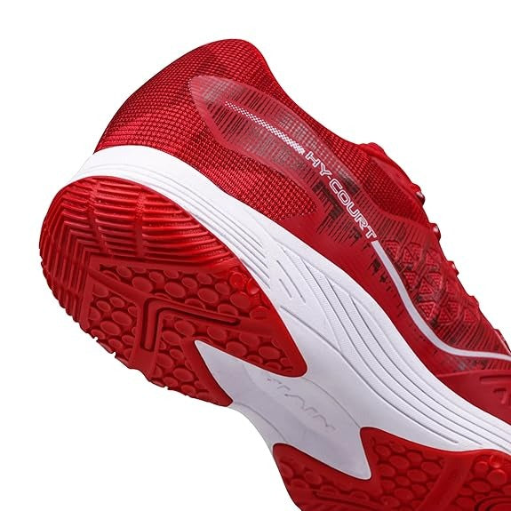 Nivia HY-Court 3.0 Badminton Shoe | Red