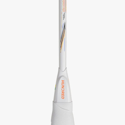 Hundred Nitrix 70 Volta Badminton Racket (Unstrung) | White/Copper 3U