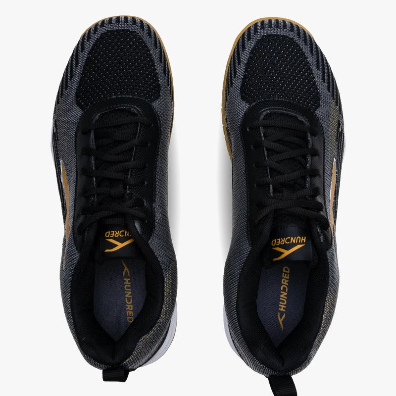 Hundred Blade Lite II Badminton Shoes | Black/Gold