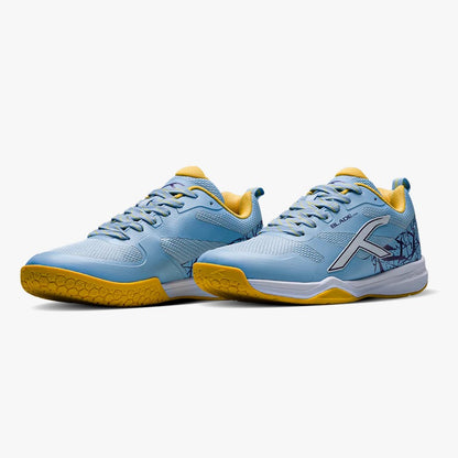 Hundred Blade Pro Badminton Shoes | Blue/Yellow