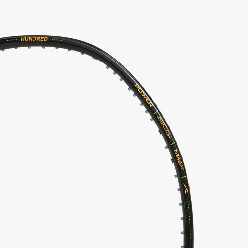 Hundred Nitrix 70 Venom Badminton Racket (Unstrung) | Black/Green 4U