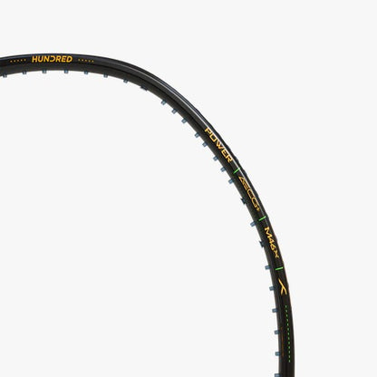 Hundred Nitrix 70 Venom Badminton Racket (Unstrung) | Black/Green 4U