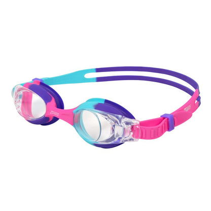 Zoggs Bondi Junior Swimming Goggles | Aqua Purple/Pink