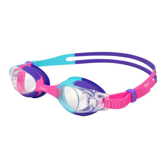 Zoggs Bondi Junior Swimming Goggles | Aqua Purple/Pink