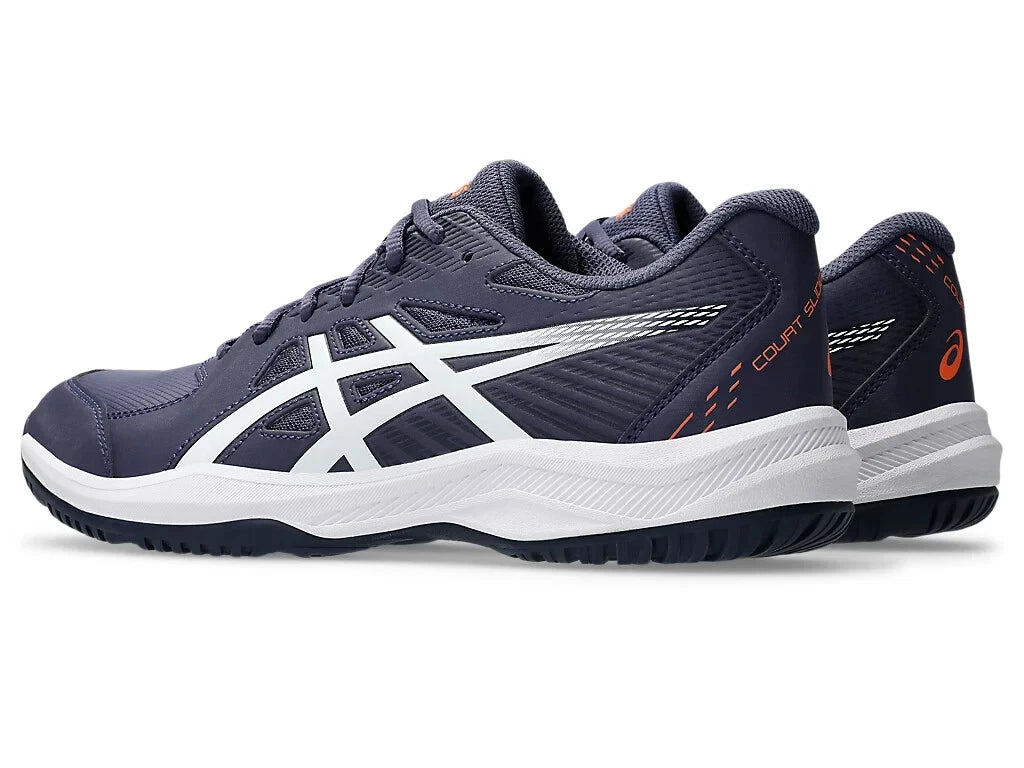 Asics Court Slide 4 Men's Tennis Shoe |Indigo Fog/white