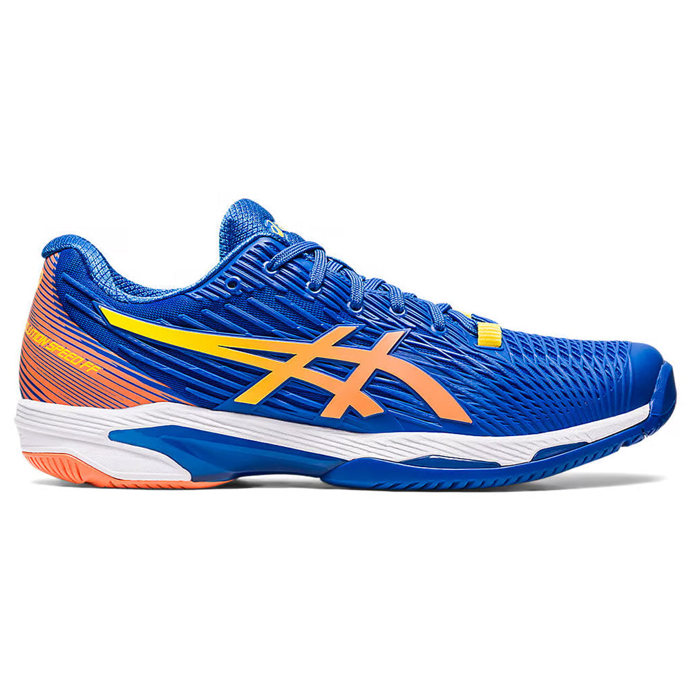 Asics Solution Speed FF 2 Tennis Shoe | Tuna Blue/Sun Peach | UK 9