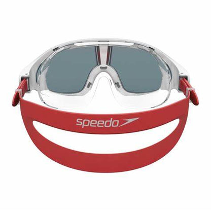 Speedo Biofuse Rift Swim Goggles | Lava Red/ Oxid Grey