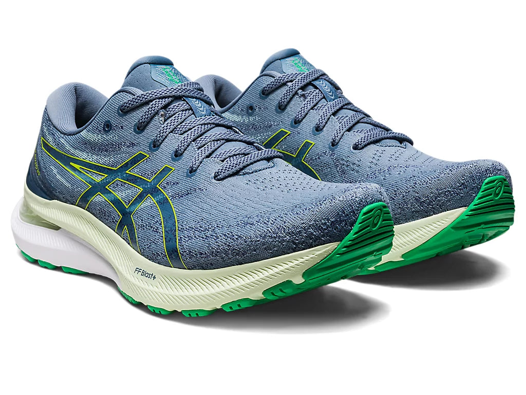 Asics Gel Kayano 29 Men s Running Shoes Steel Blue Lime Zest