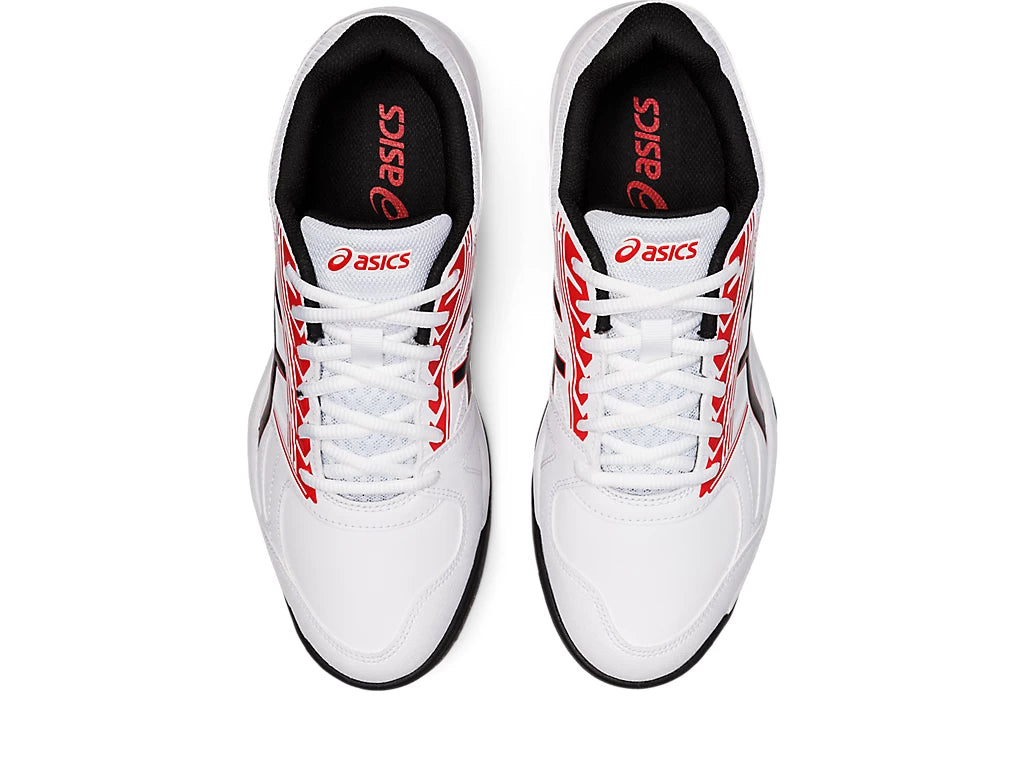 Asics Gel Lethal Field Men s Cricket Shoes White Classic Red