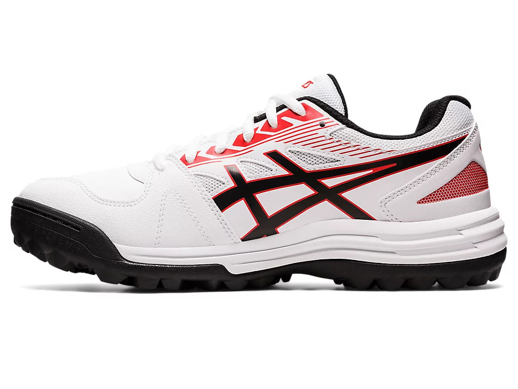 Asics Gel Lethal Field Men s Cricket Shoes White Classic Red