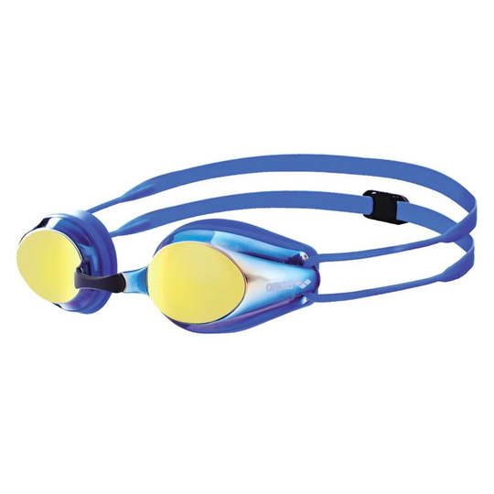 Arena Tracks Junior Mirror Racing Goggle | Blue Yellow-Copper Blue