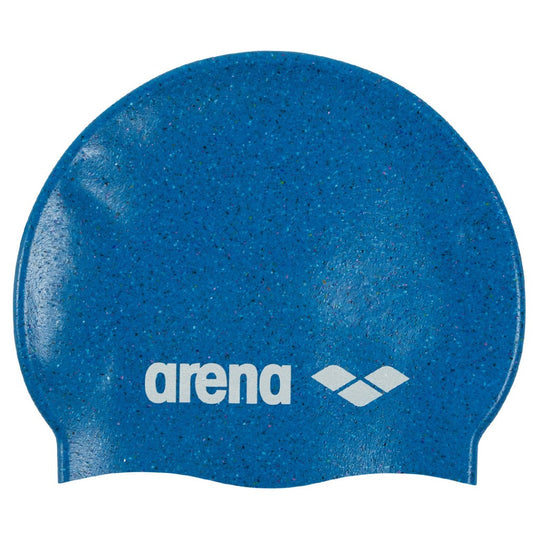 Arena Silicone Jr Cap | Blue Multi