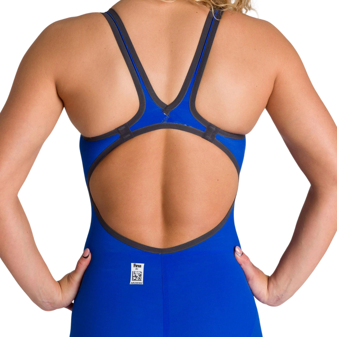 Arena Women's Powerskin Carbon Air 2 | Openback | Electric Blue  Swimsuit