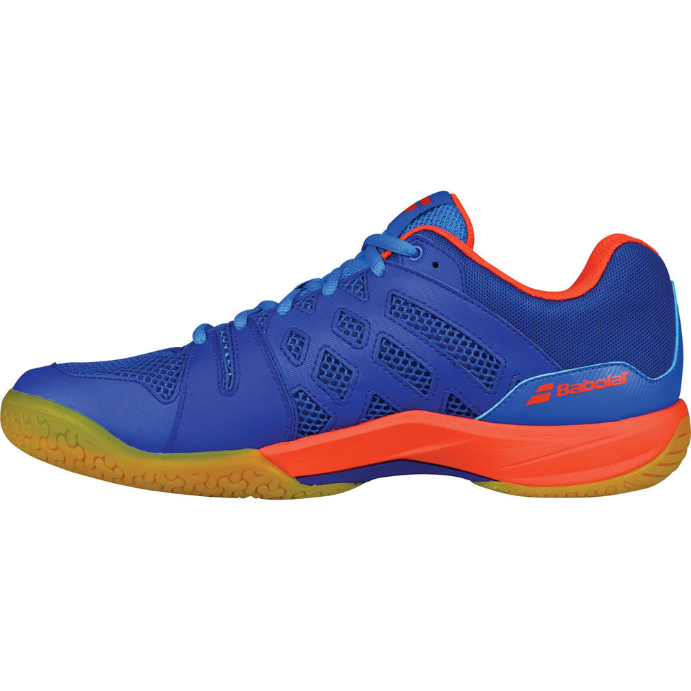 Babolat Men's Shadow Team Badminton Shoes - Blue/Orange