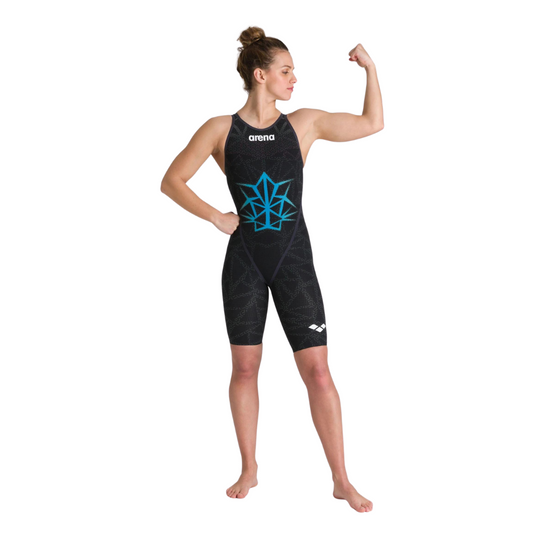 Arena Women's Powerskin Carbon Glide | Openback | Bishamon Warrior Swimsuit