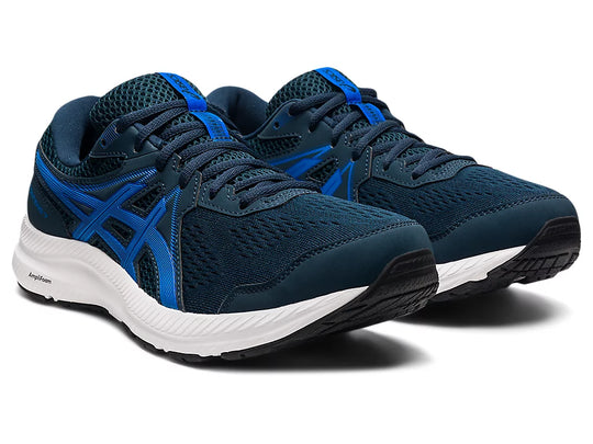 Asics Gel - Contend 7 Men's Running Shoes - French Blue/Electric Blue