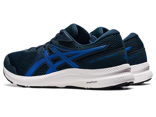 Asics Gel - Contend 7 Men's Running Shoes - French Blue/Electric Blue