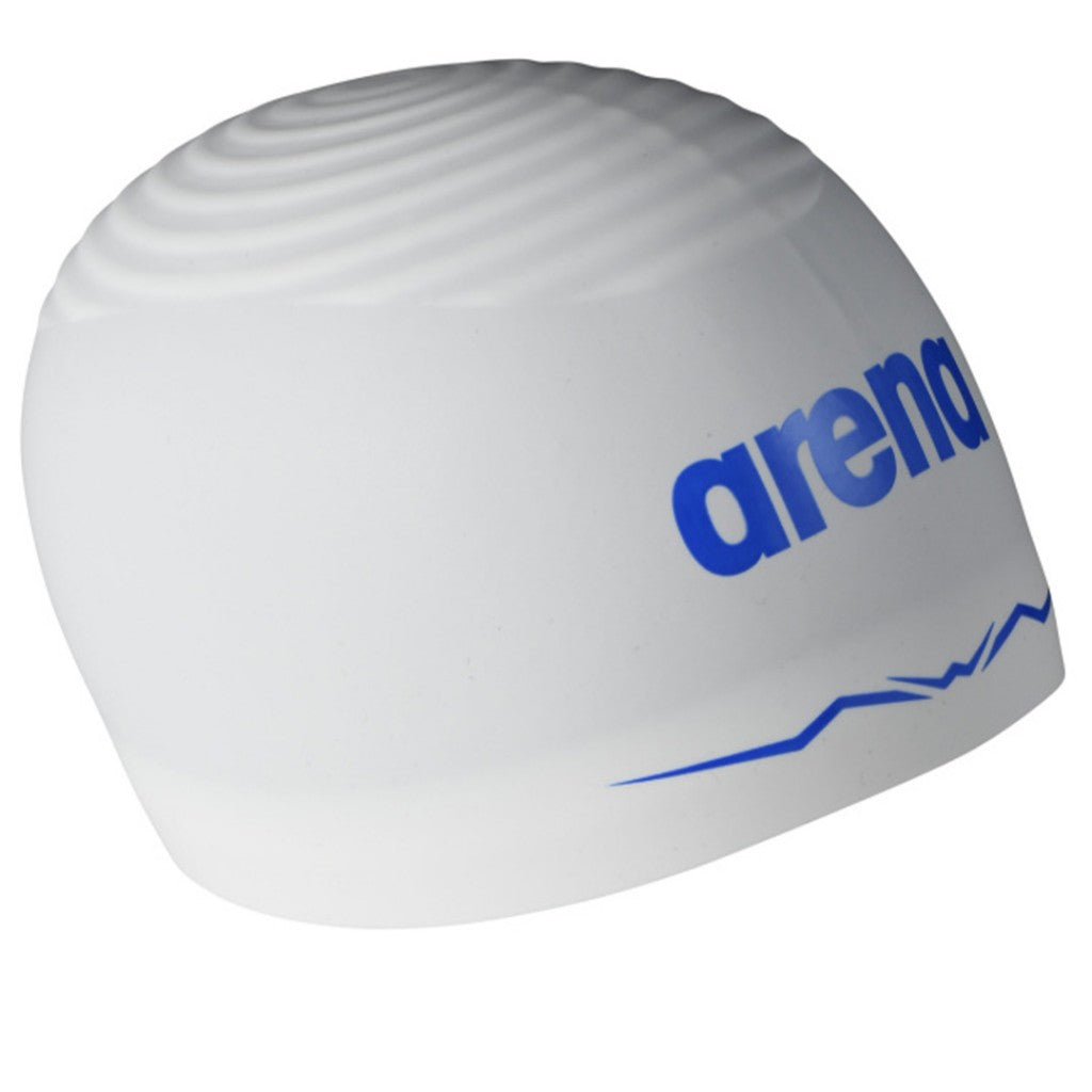 Arena Classic Silicone Swim Cap, Fuchsia / White