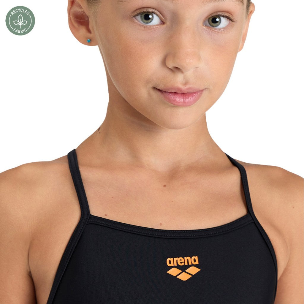Arena Girls Solid Swim Pro One Piece Swimsuit - Arena Swim UK