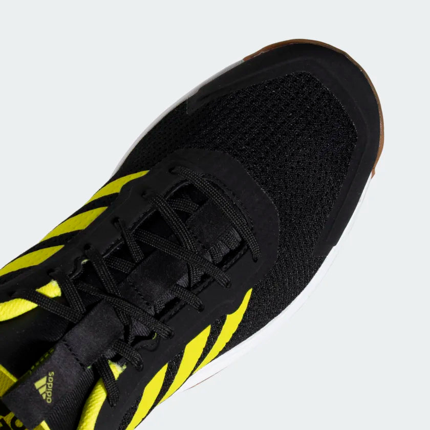 Adidas black and yellow 2025 shoes