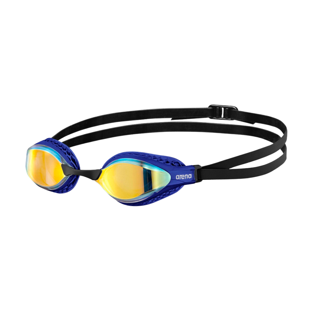 Arena Air Speed Mirror Racing Goggle | Yellow Copper- Blue
