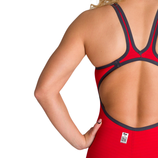 Arena Women's Powerskin Carbon Air 2 | Openback | Red  Swimsuit