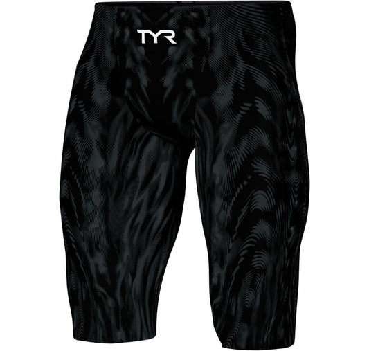 TYR Venzo Genesis Men's High Waist Jammer Swimsuit - Onyx