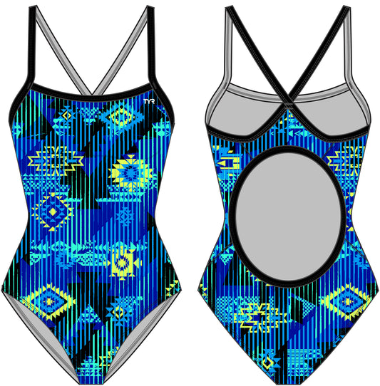TYR Women's Azoic Diamondfit Swimsuit Durafast One