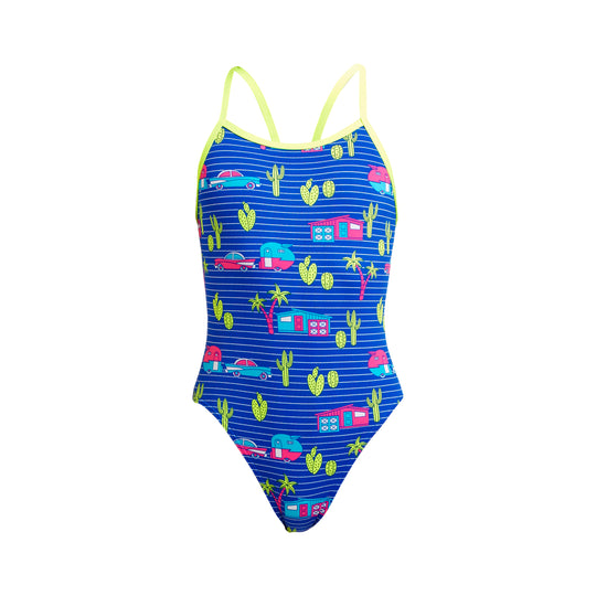Funkita One Piece Eco| Single Strap |  Cadi Shack Swimsuit