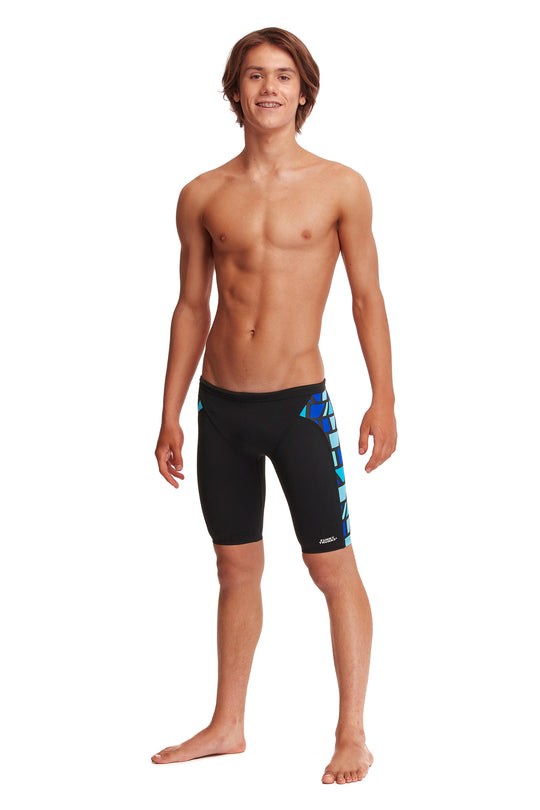 Funky Trunks Boy's Training Jammers Shape Up