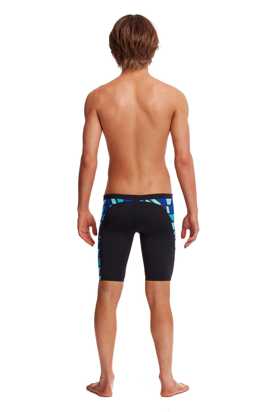 Funky Trunks Boy's Training Jammers Shape Up