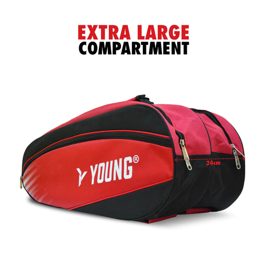 Young GTR Double Zipper Kitbag | Red