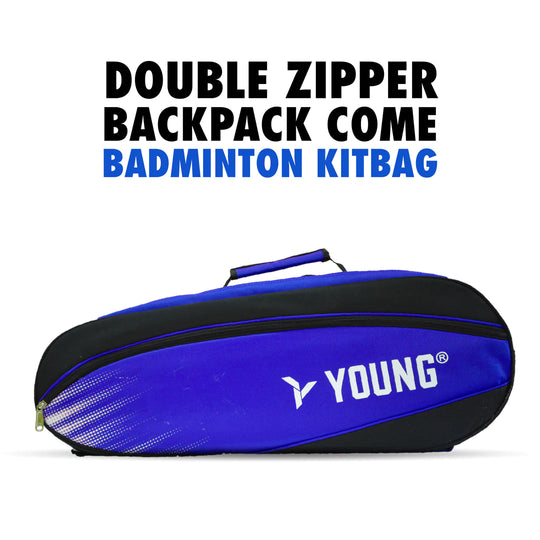 Young GTR Double Zipper Kitbag | Blue