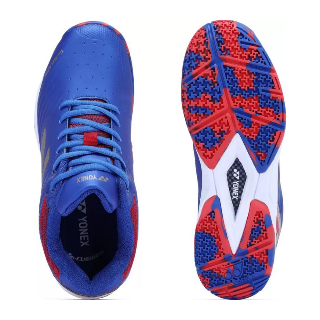 Yonex blue badminton store shoes