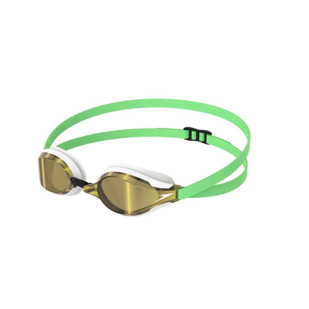 Speedo Speed Socket 2.0 Mirrored Goggle (Green/Gold) – Achivr