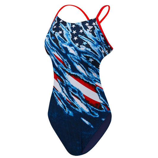 TYR WOMENS LIVE FREE DIAMONDFIT SWIMSUIT for girls & women
