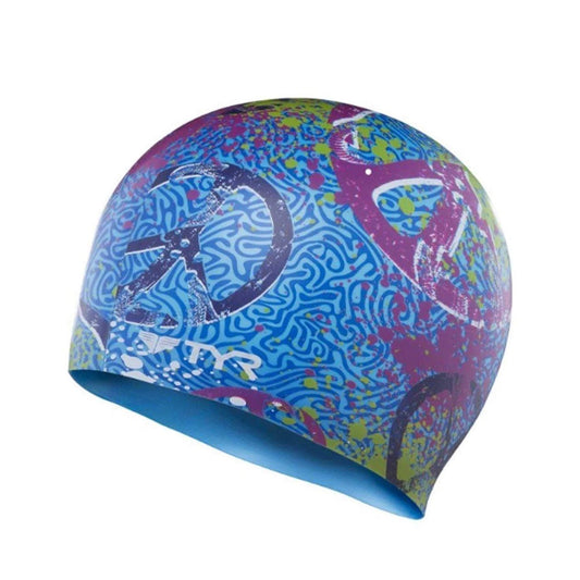 TYR Love & Happiness Silicone Swim Cap