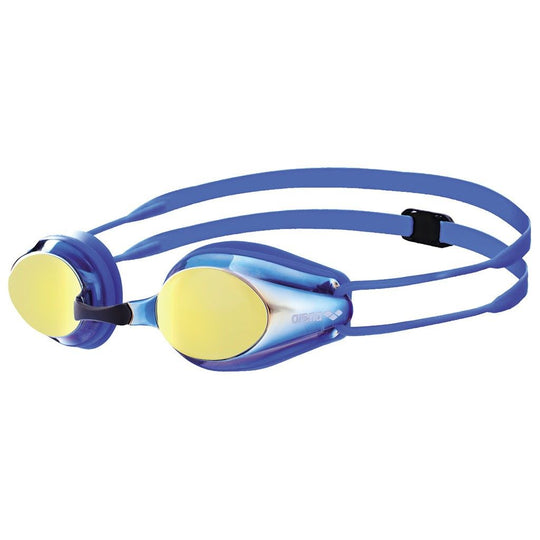 Arena Tracks Junior Mirror Racing Goggle | Blue Yellow-Copper Blue