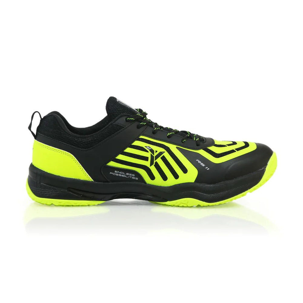 Young RS 11 Badminton Shoe - Black/Yellow