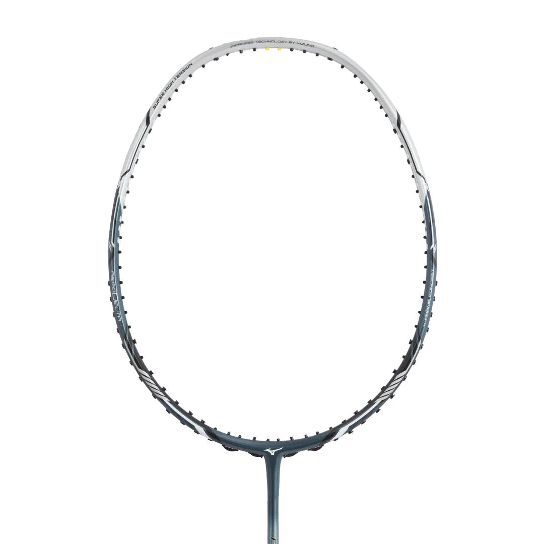 Mizuno Promax RX9 Badminton Racket (Unstrung) - Shadow Grey/Metallic Silver/Black