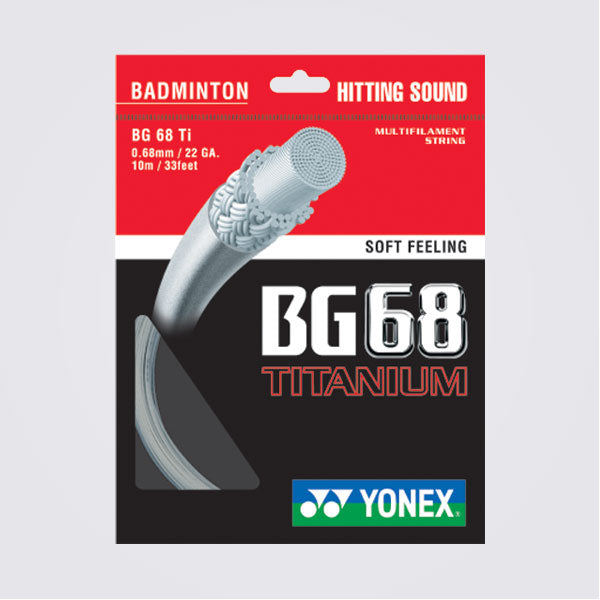 YONEX BG68 TITANIUM BADMINTON STRING