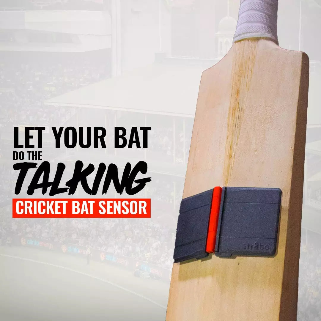 str8bat cricket bat sensor ( Including 1 year str8bat app subscription)