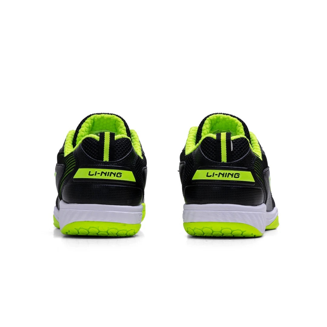 Black and lime green hot sale sneakers