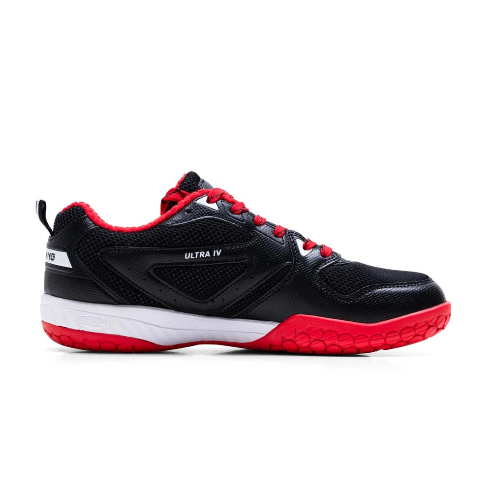 Li-Ning Ultra IV Badminton Shoes Black/Red