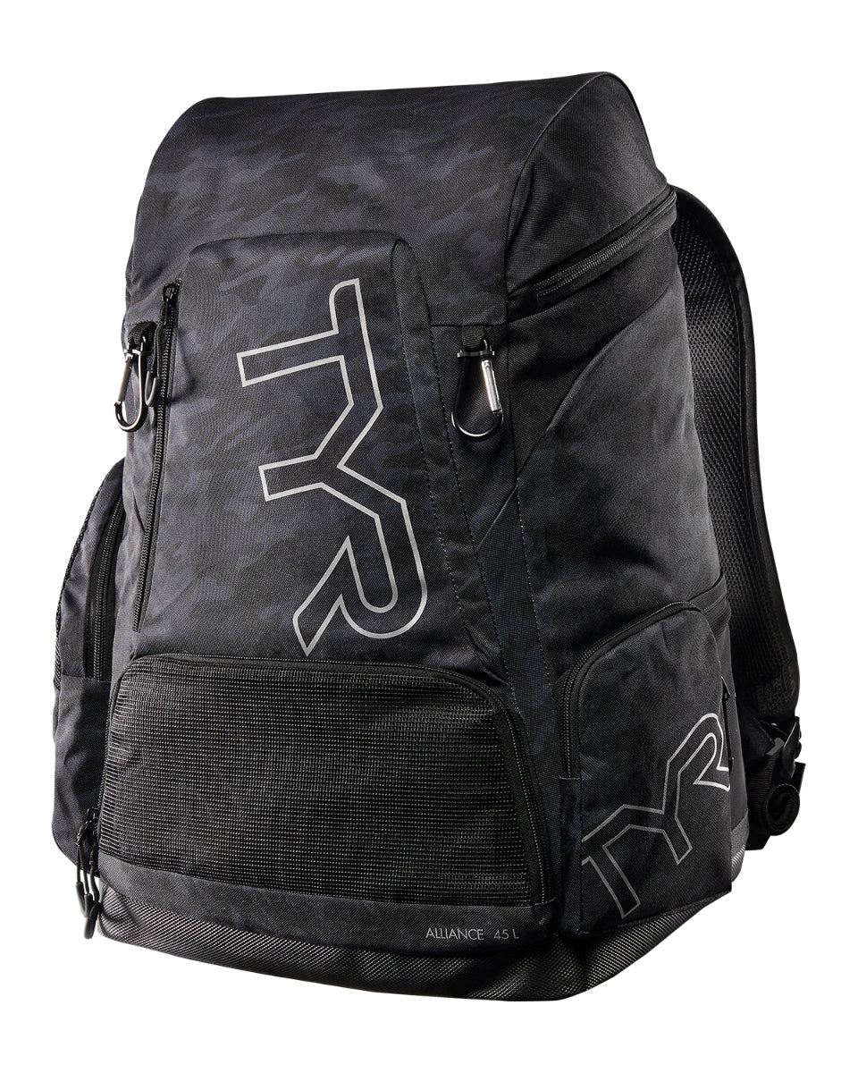 TYR Alliance 45L Backpack | Black Camo