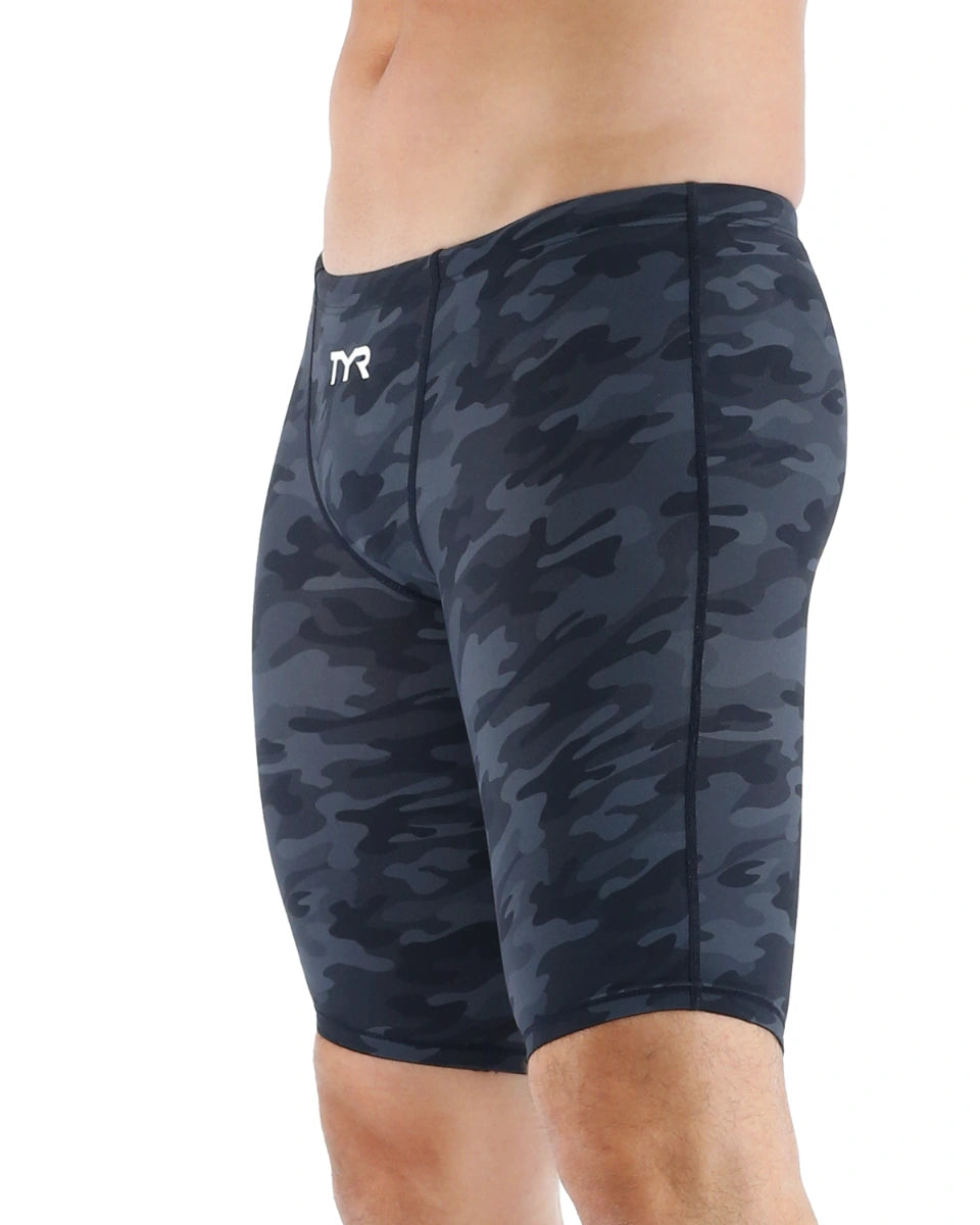 TYR Men's Thresher Camo Jammer Swimsuit | Black – Achivr